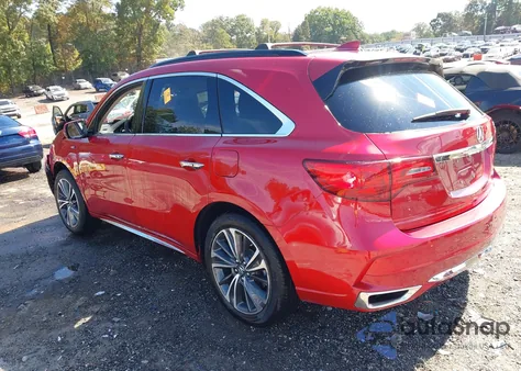 2020 Acura Mdx Sport Hybrid W/Technology Pkg z USA, uszkodzony, nr VIN 5J8YD7H51LL000237